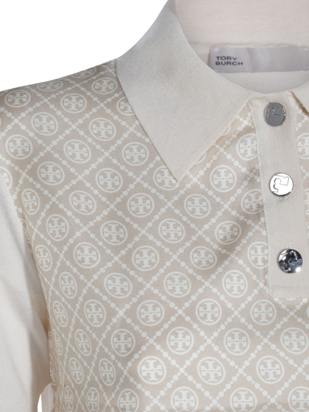 Tory Burch T-shirts and Polos Beige