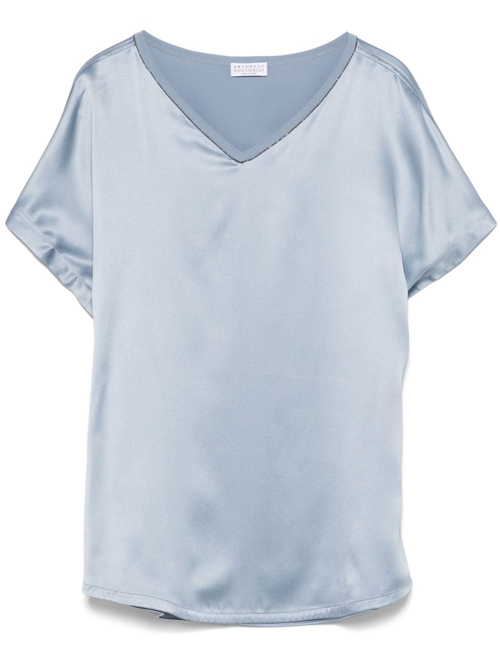 Brunello Cucinelli Top Clear Blue