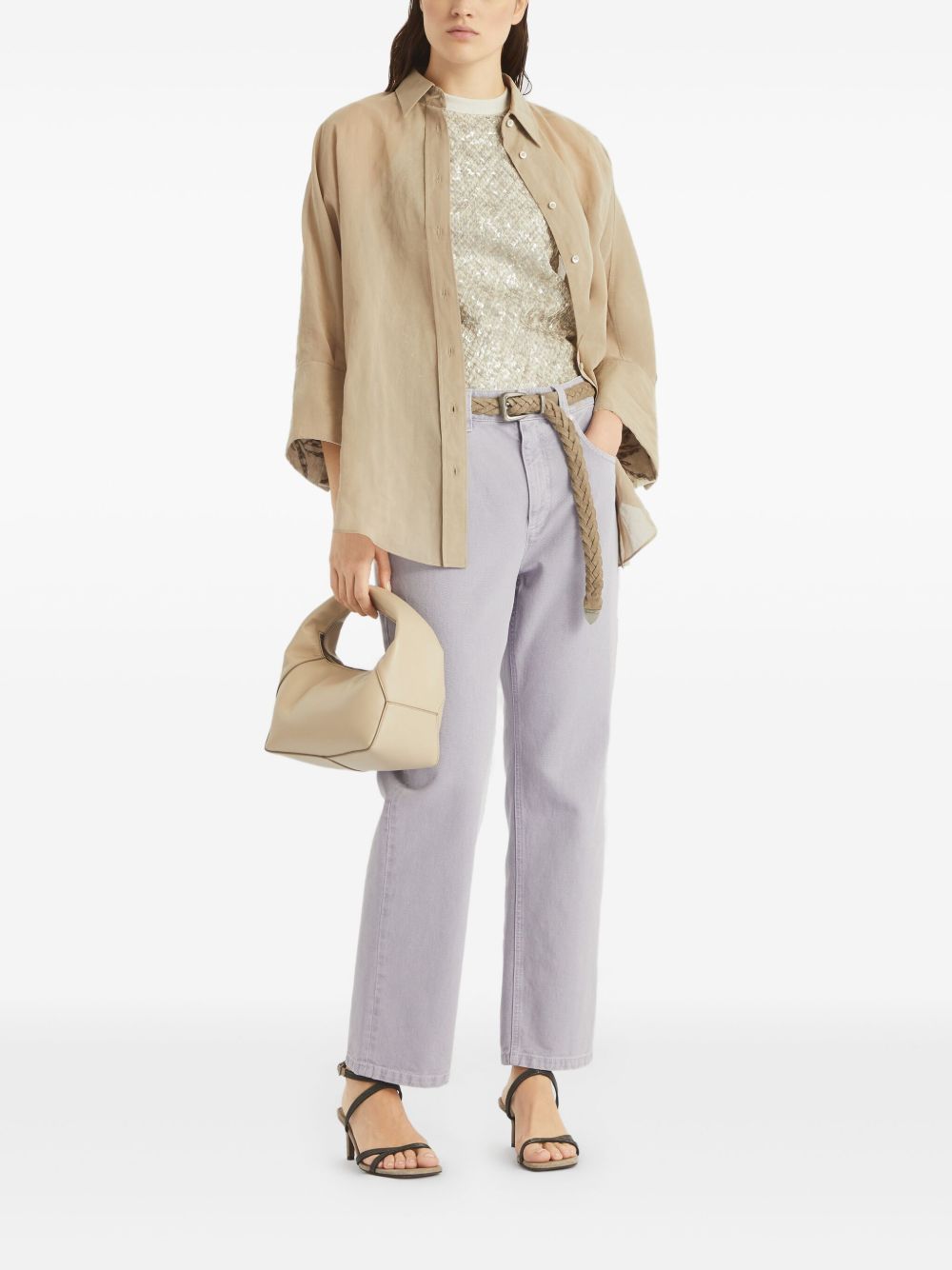 Brunello Cucinelli Top Beige