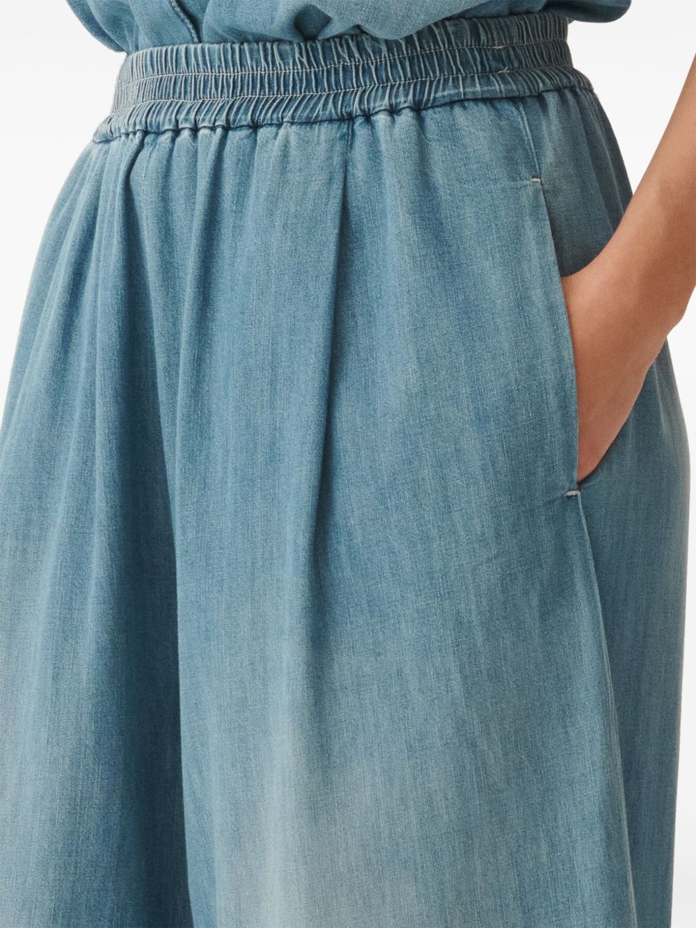 Fabiana Filippi Trousers Clear Blue