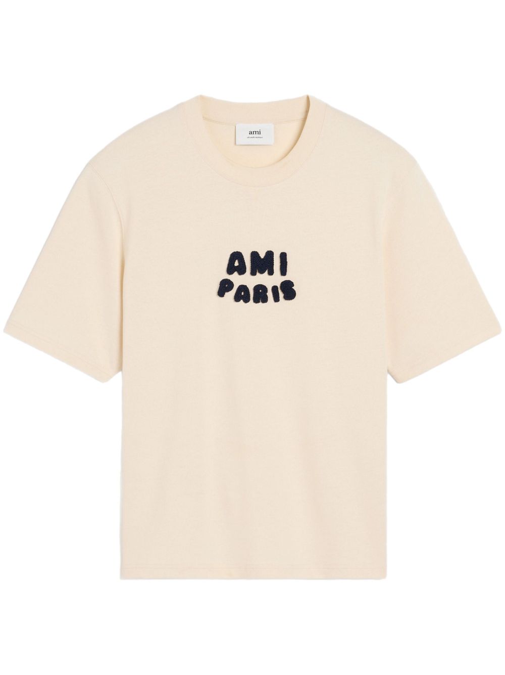 Ami Paris T-shirts and Polos Beige