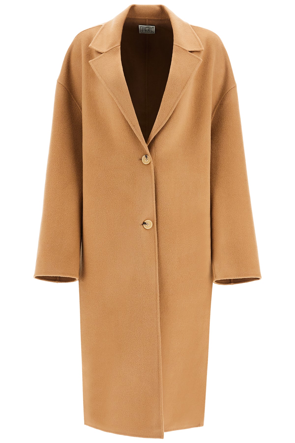 Toteme wool blend cocoon coat with