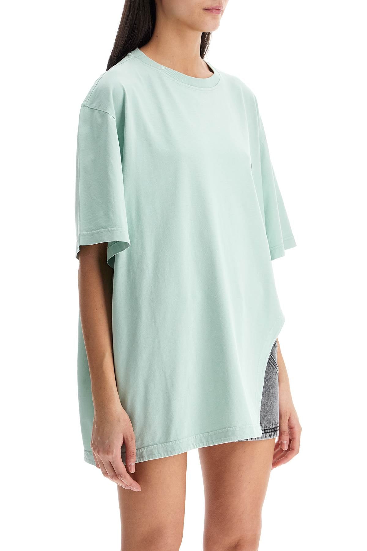 The Attico oversized short sleeve mint green t-shirt