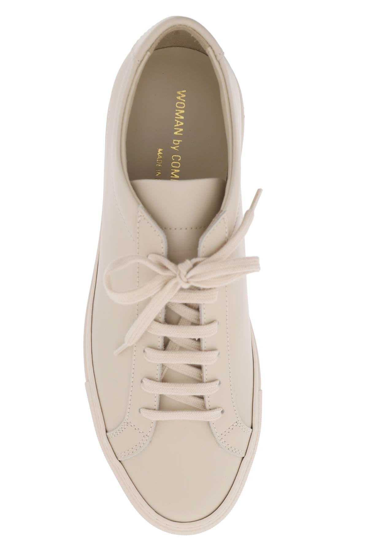 Common Projects Original Achilles Sneakers – Neutral Beige, Unisex Design