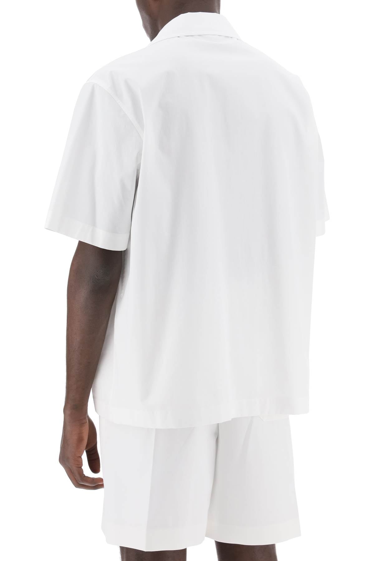 Valentino Garavani "v detail bowling shirt with v-