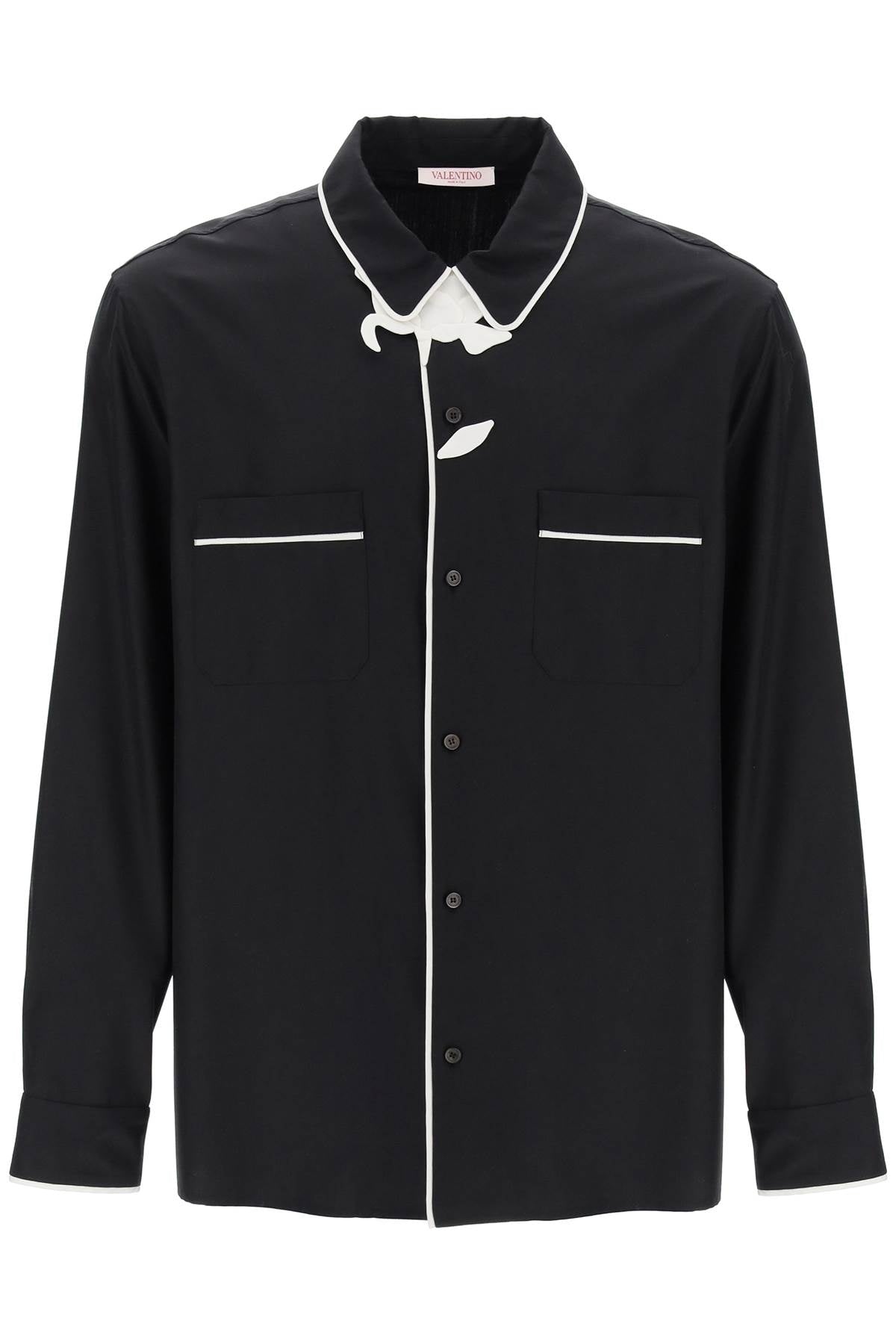 Valentino Garavani "pyjama-style shirt with flower