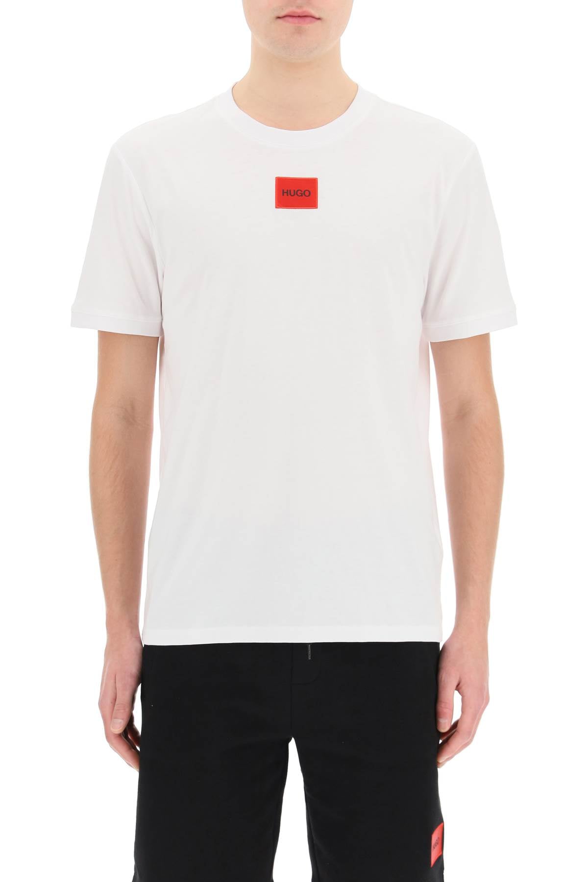 Hugo logo patch t-shirt