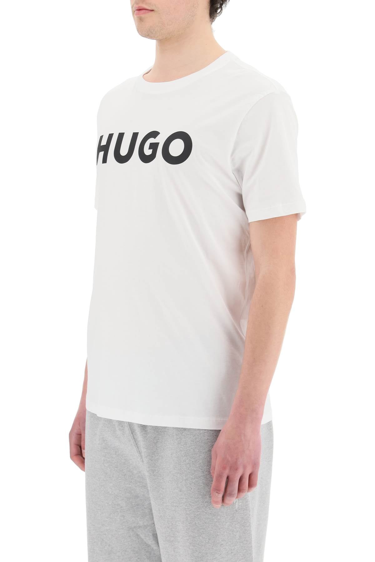 Hugo regular fit logo t-shirt