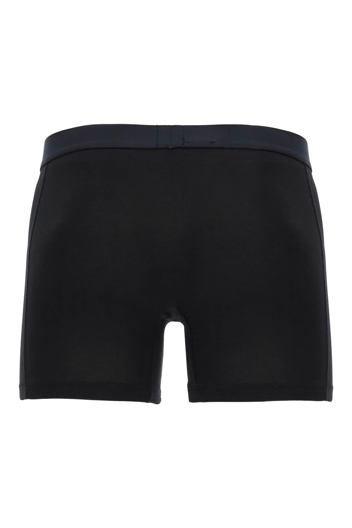 Boss black slim fit boxer in cotton with logo elastic