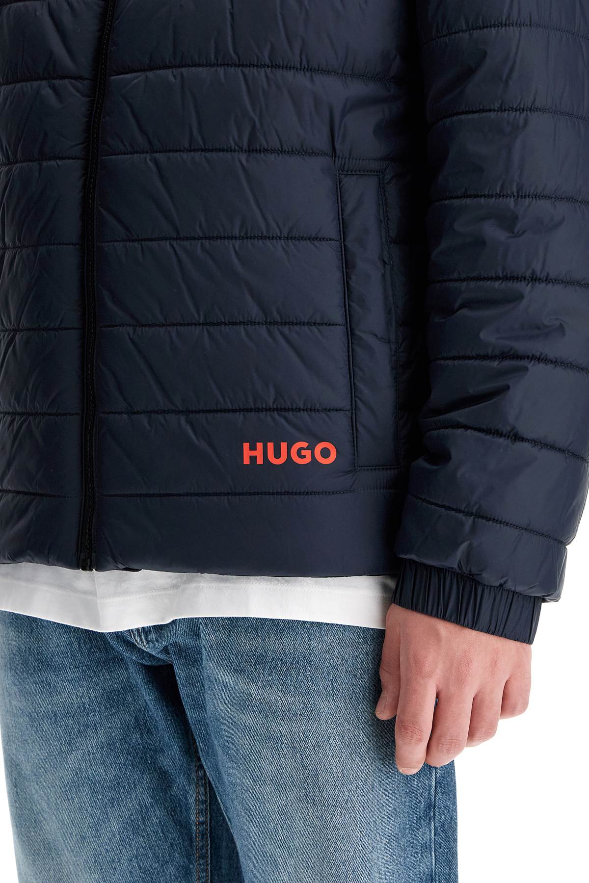 Hugo lightweight recycled nylon down jacket