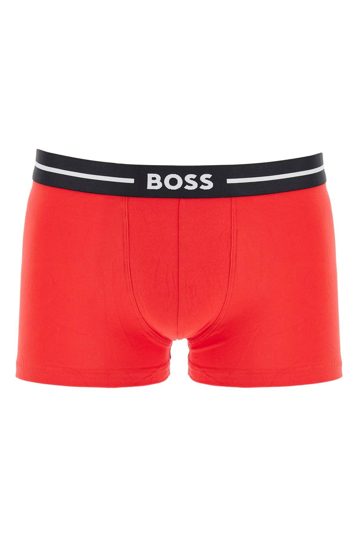 Boss men's slim fit boxer 3-piece multicolor stretch cotton