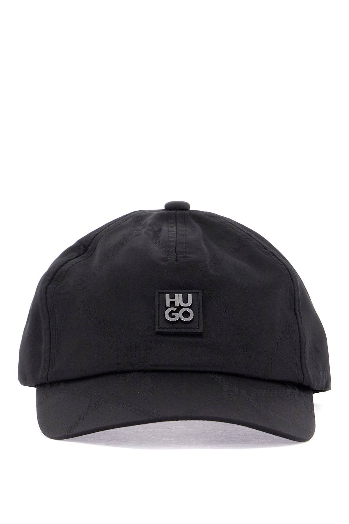 Hugo lightweight breathable adjustable black hat for men