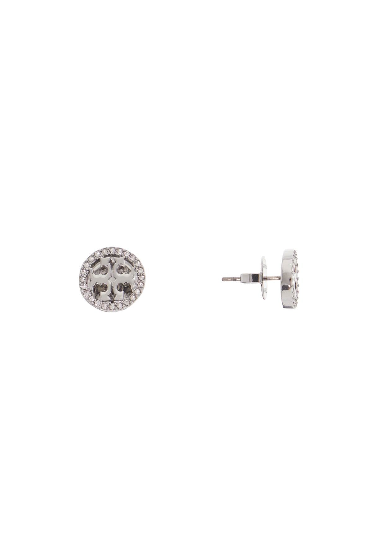 Tory Burch miller pavé stud earrings