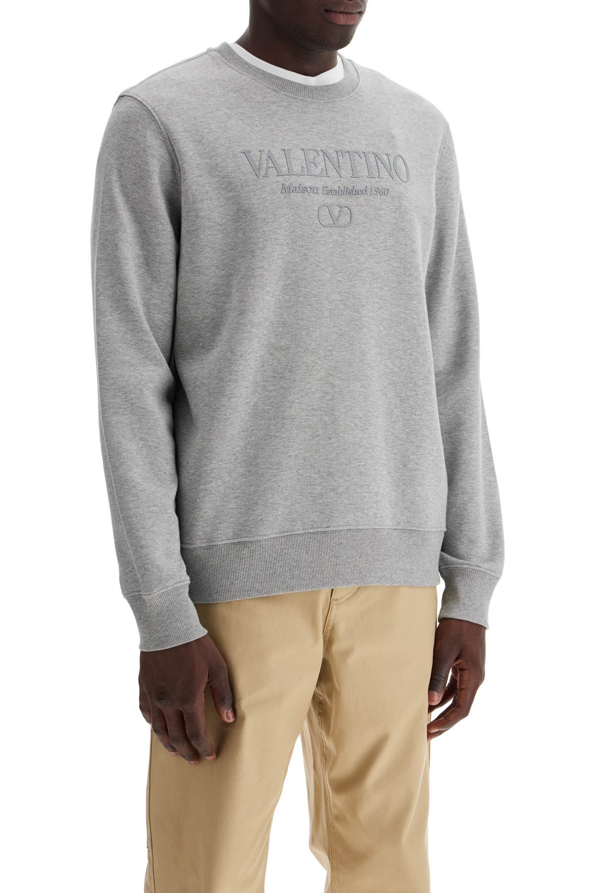 Valentino Garavani crewneck sweatshirt with logo