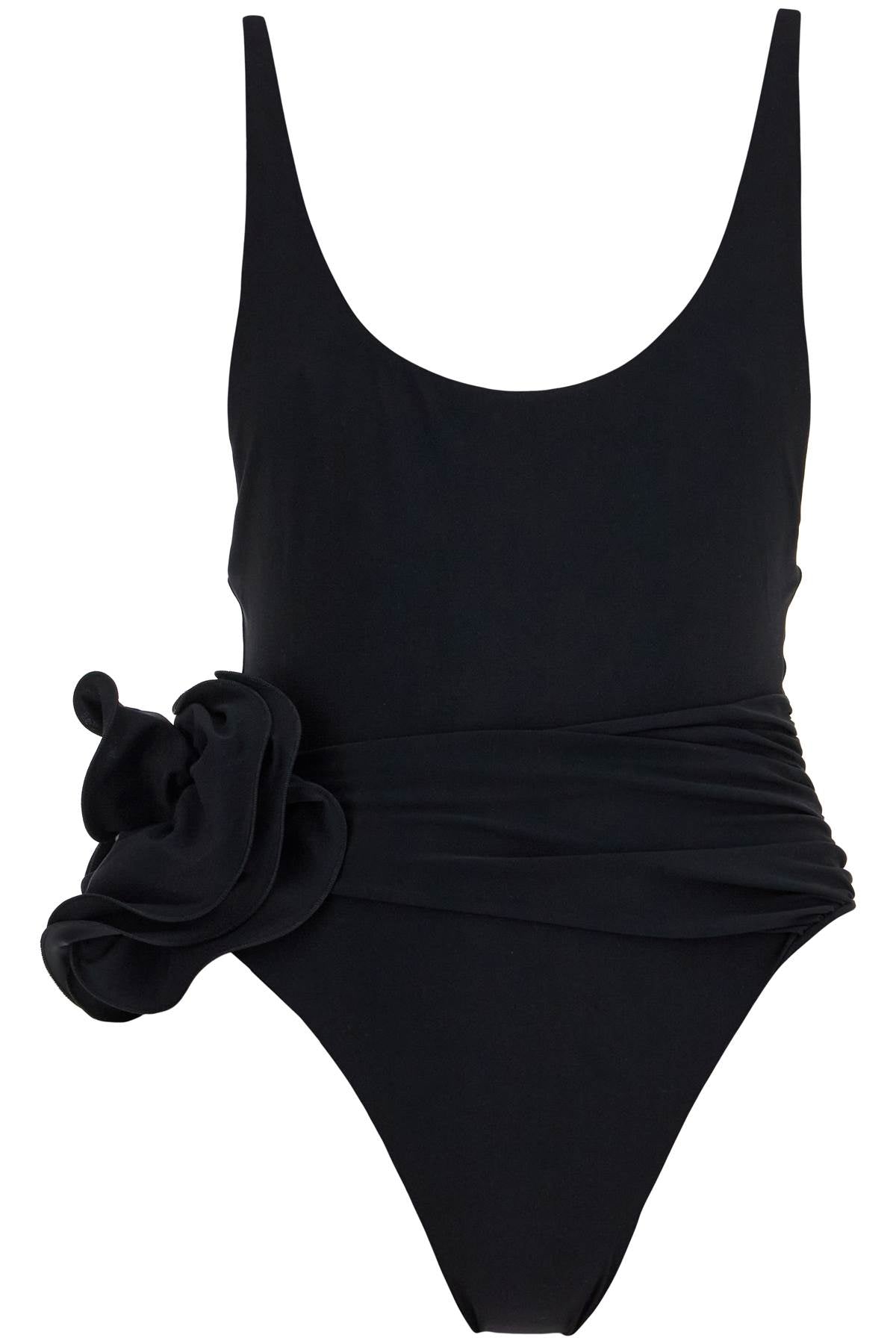 Magda Butrym one-piece swimsuit with applied flower