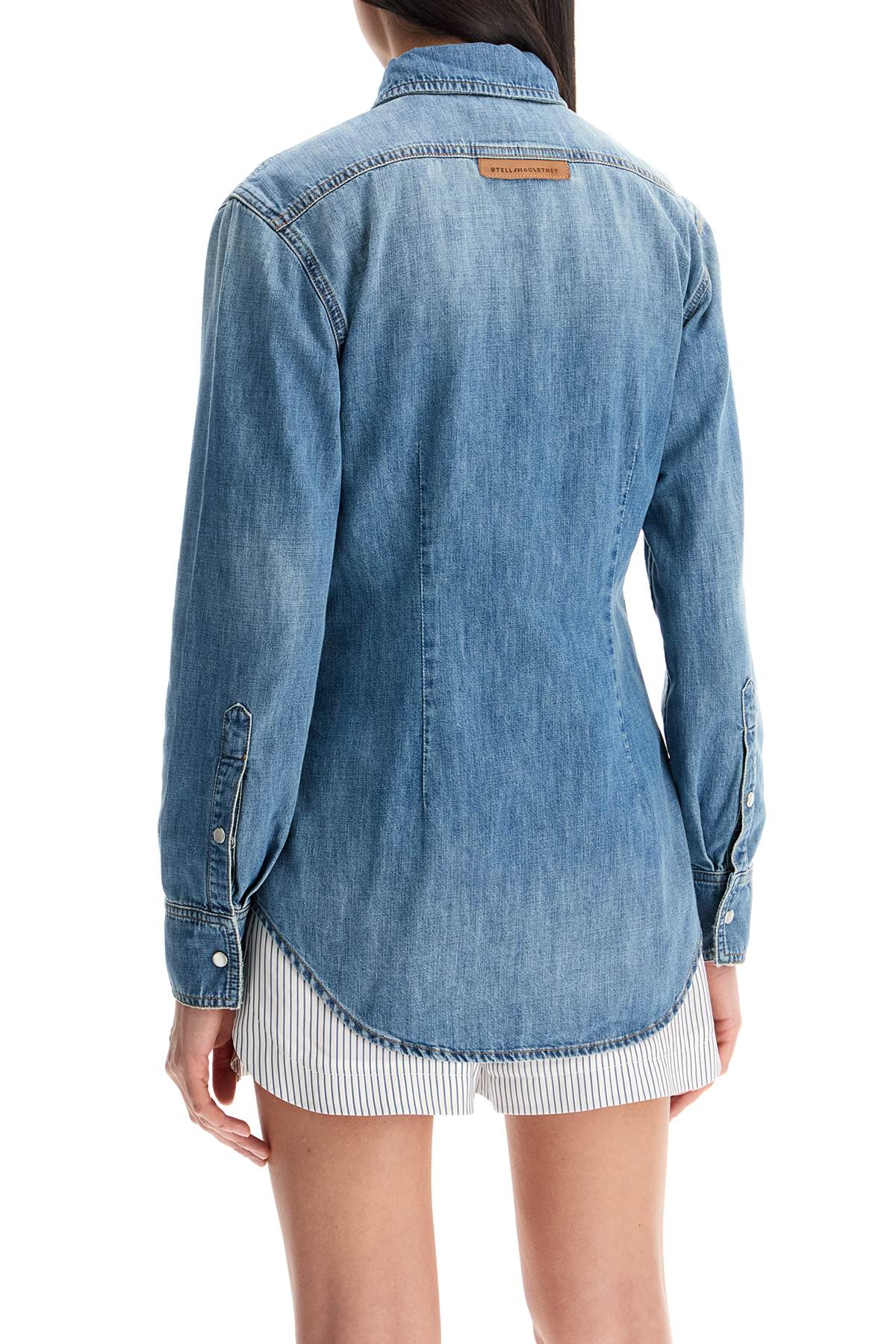 Stella McCartney "vintage wash denim shirt"