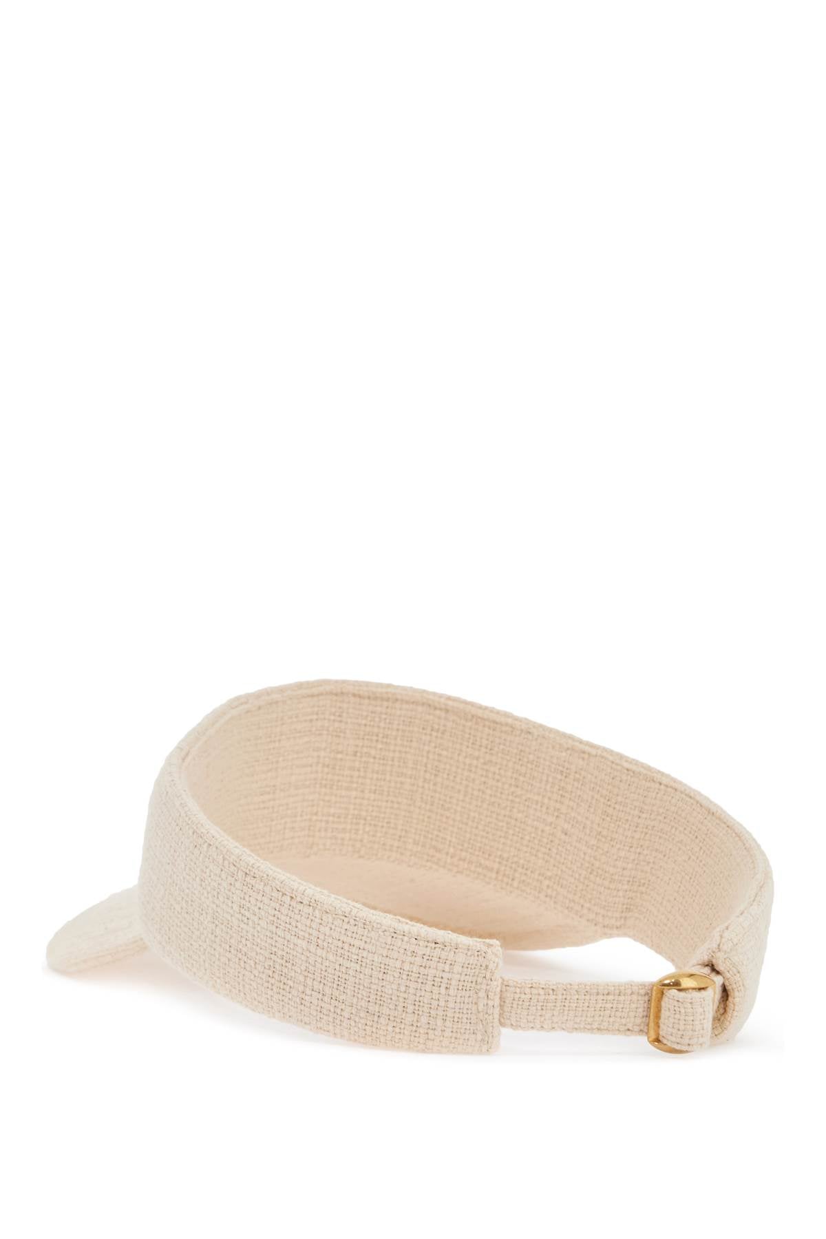 Valentino Garavani canvas visor shield for