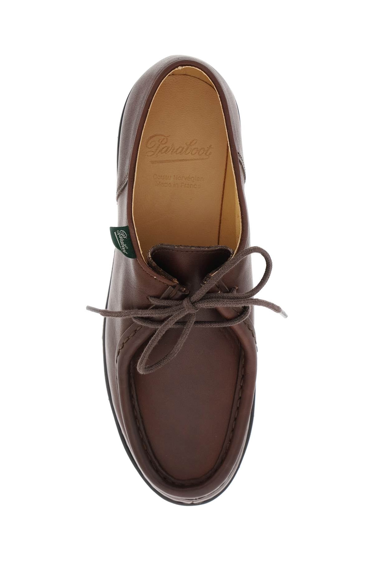 Paraboot michael leather derby shoes