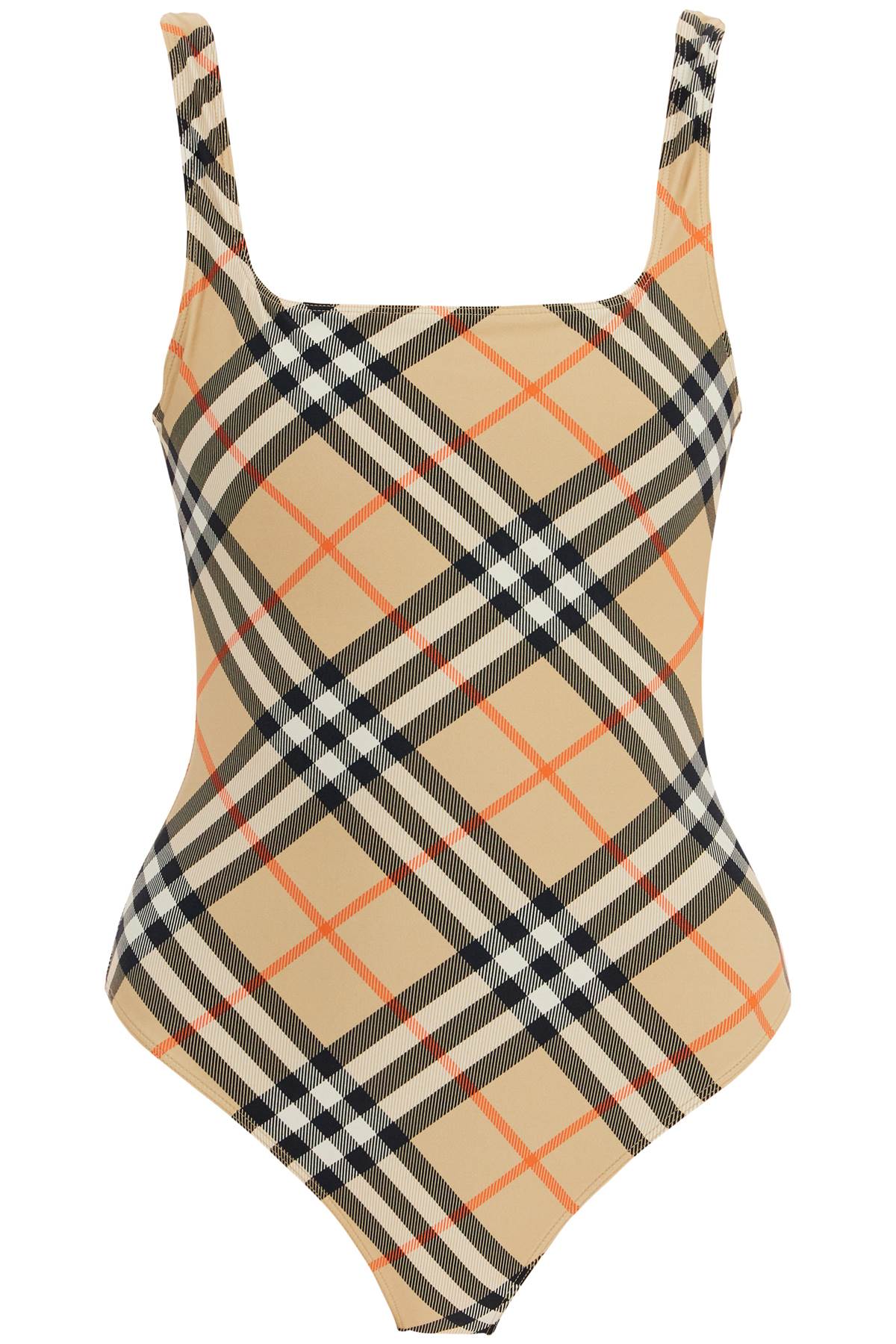 Burberry ered  one-piece checkered