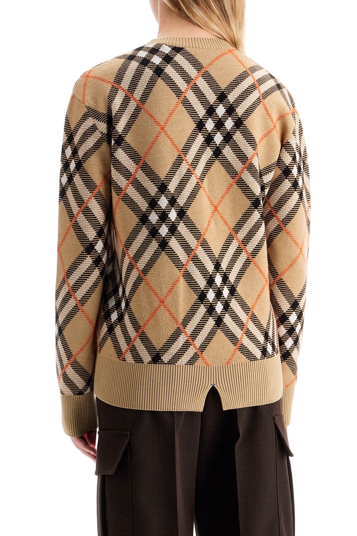 Burberry ered wool pullover sweater