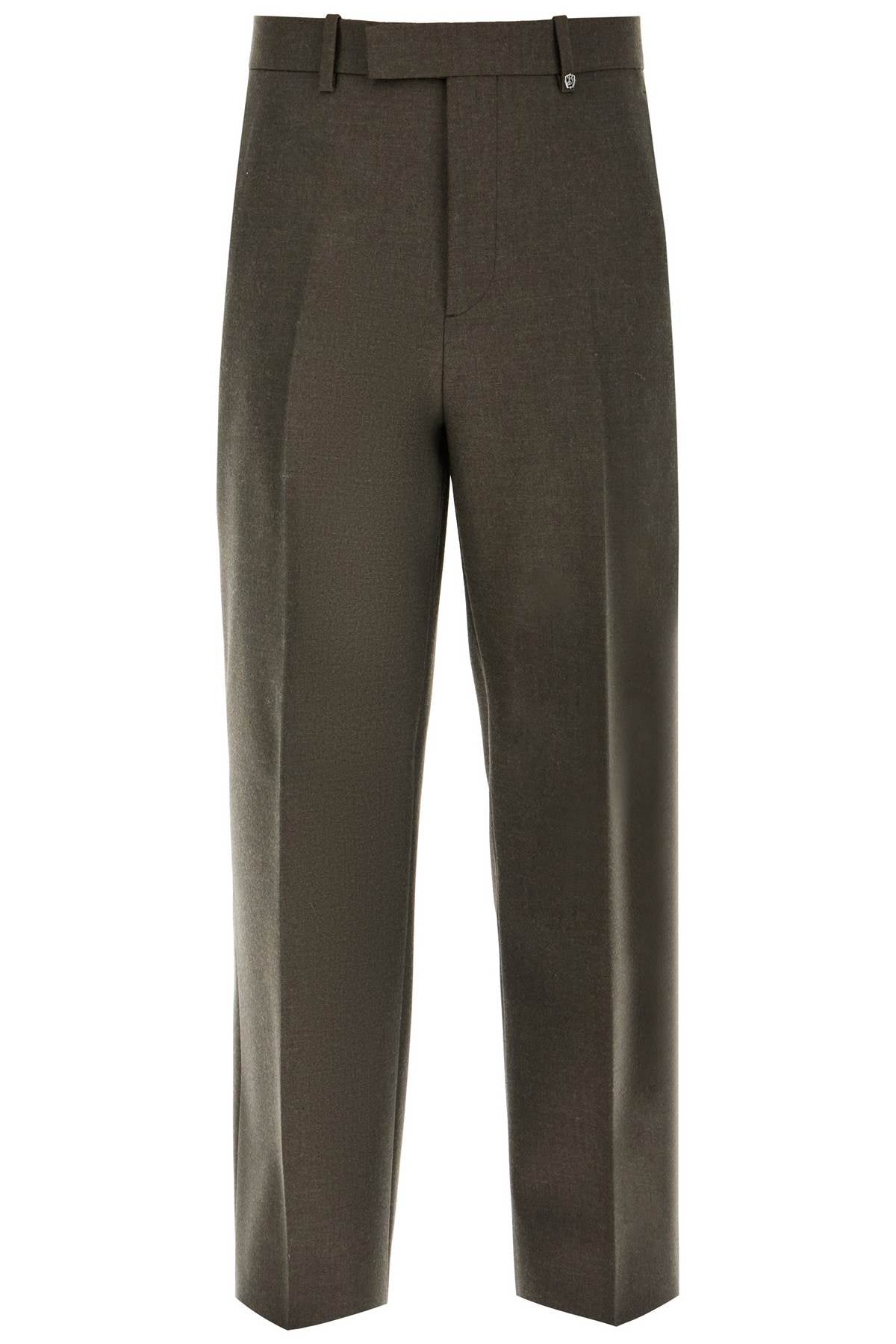 Burberry wool twill trousers in eight