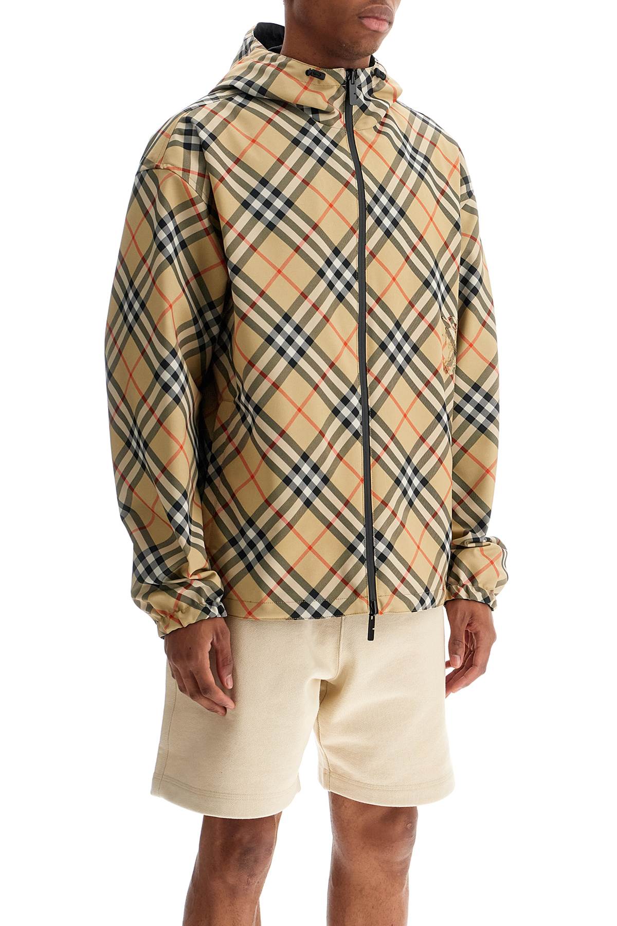 Burberry reversible trafford check jacket