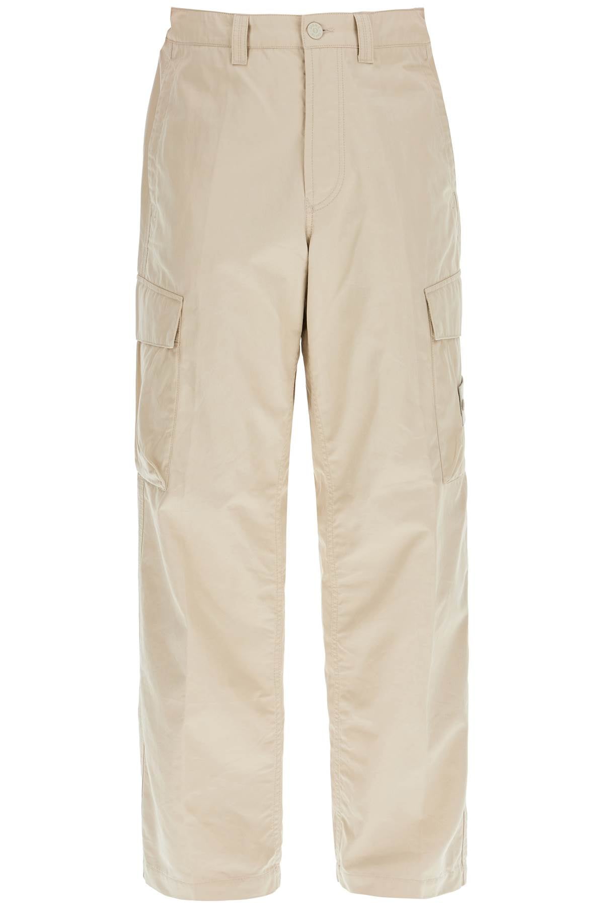 Stone Island "cotton ghost cargo pants for men