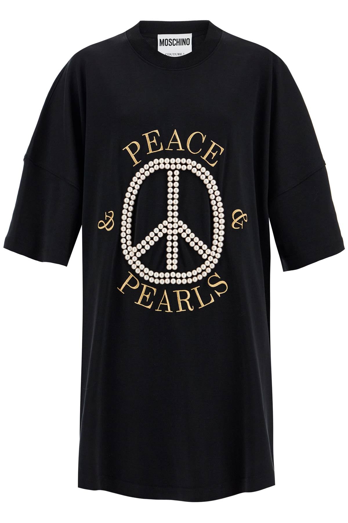 Moschino "peace & pearls t-shirt