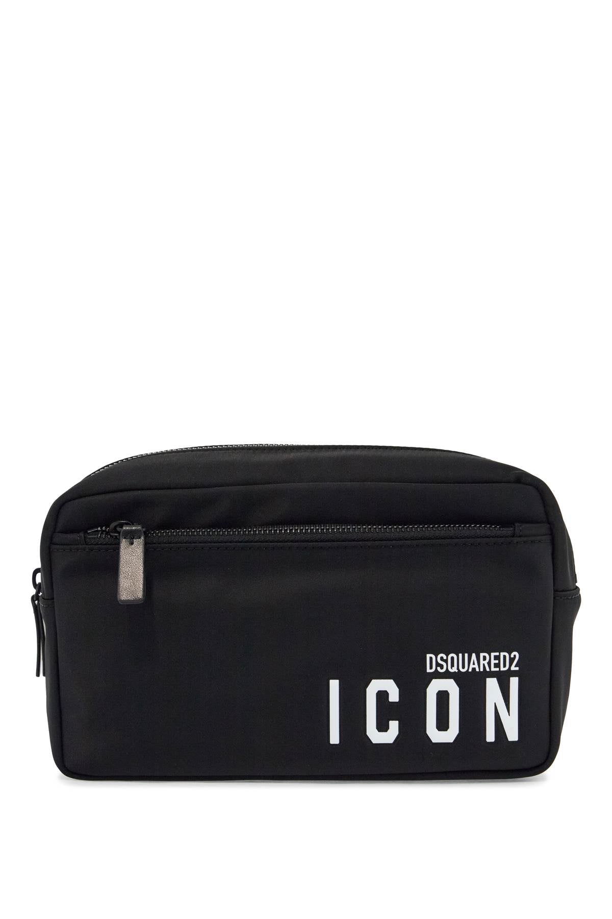 Dsquared2 rectangular beauty case icon black