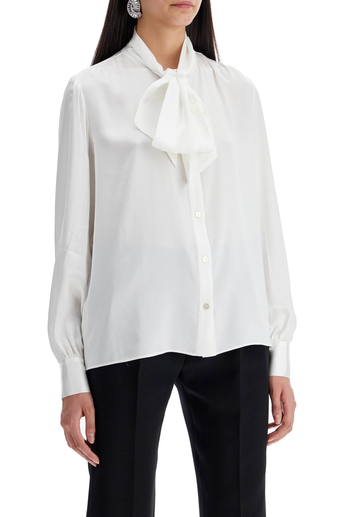 Alessandra Rich blouse with lavallière