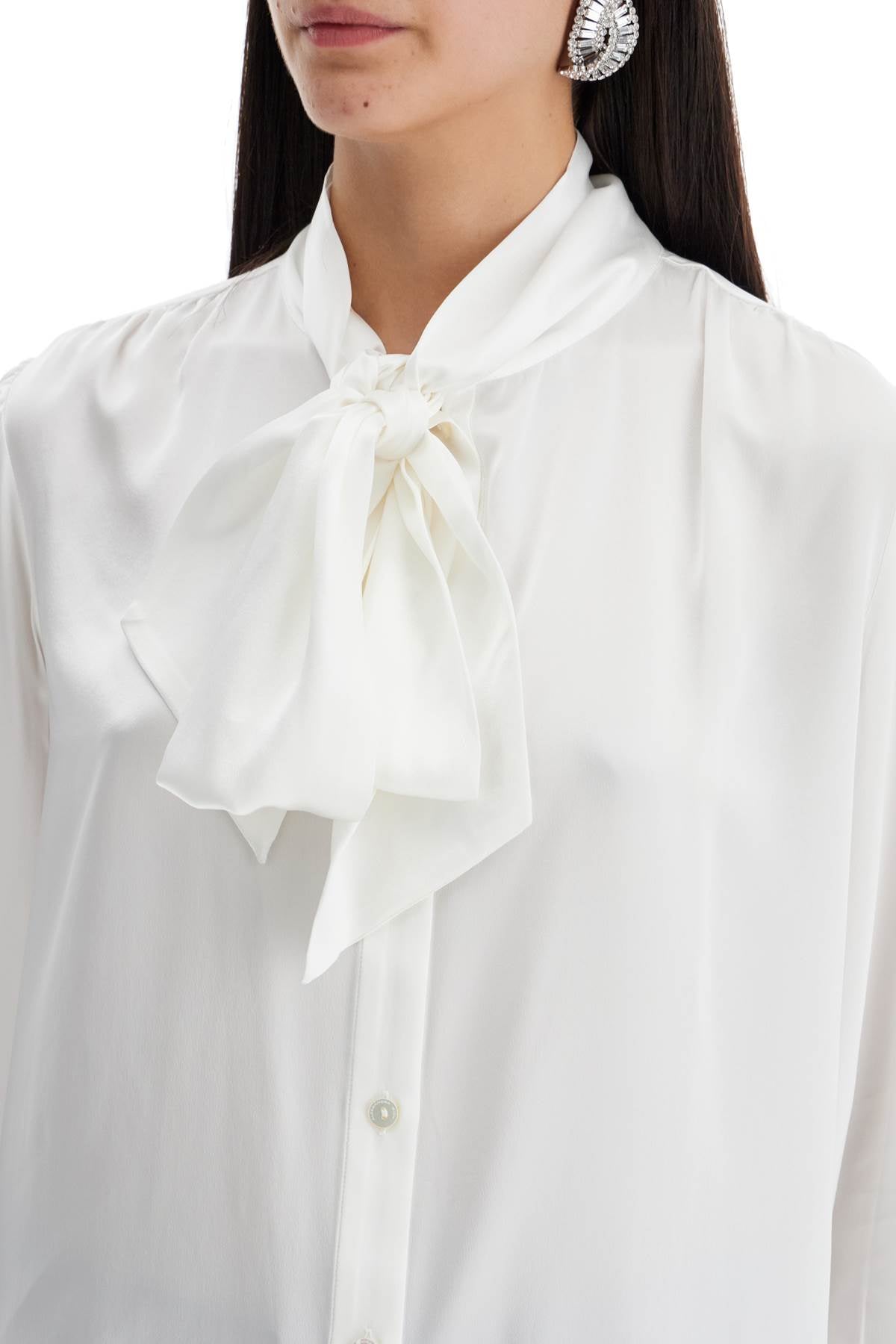 Alessandra Rich blouse with lavallière