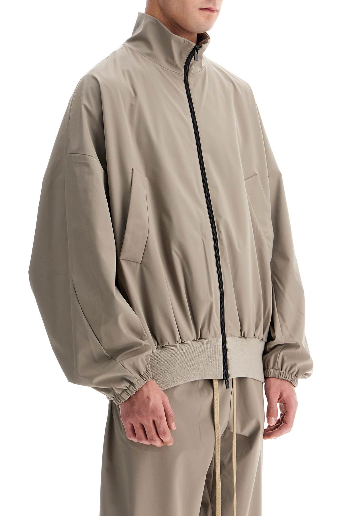 Fear Of God high-necked vented track jacket with