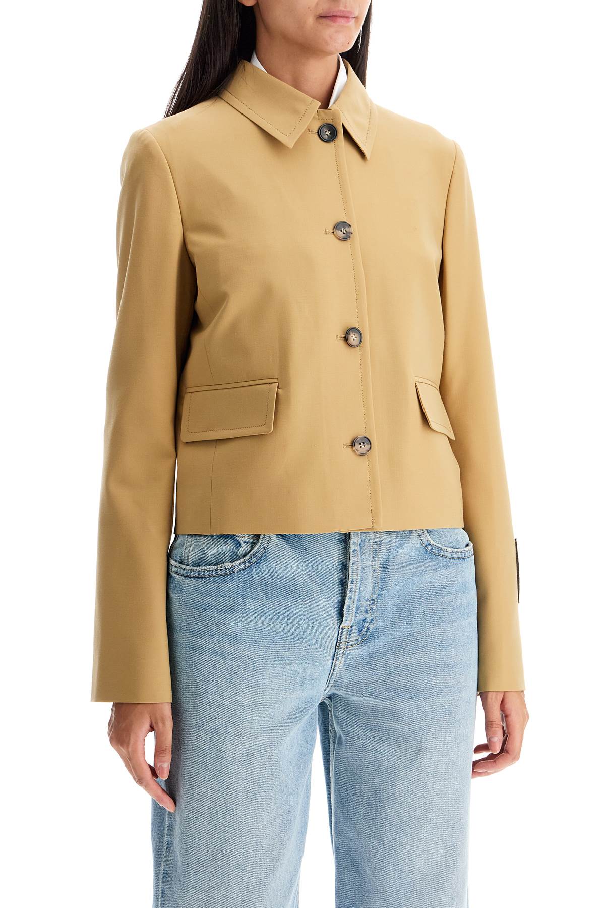 Marni short wool blend jacket