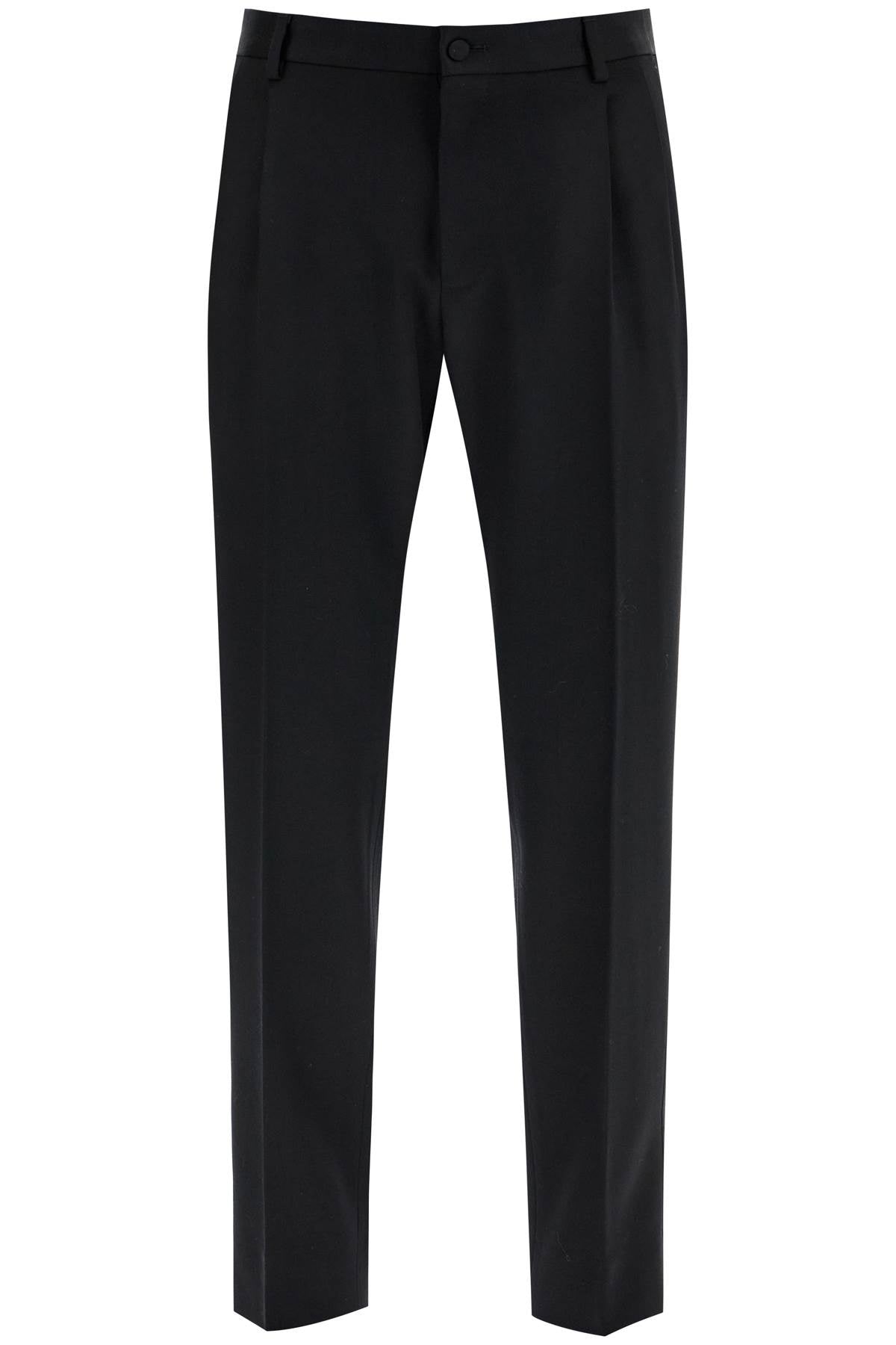 Dolce & Gabbana tuxedo trousers in gab