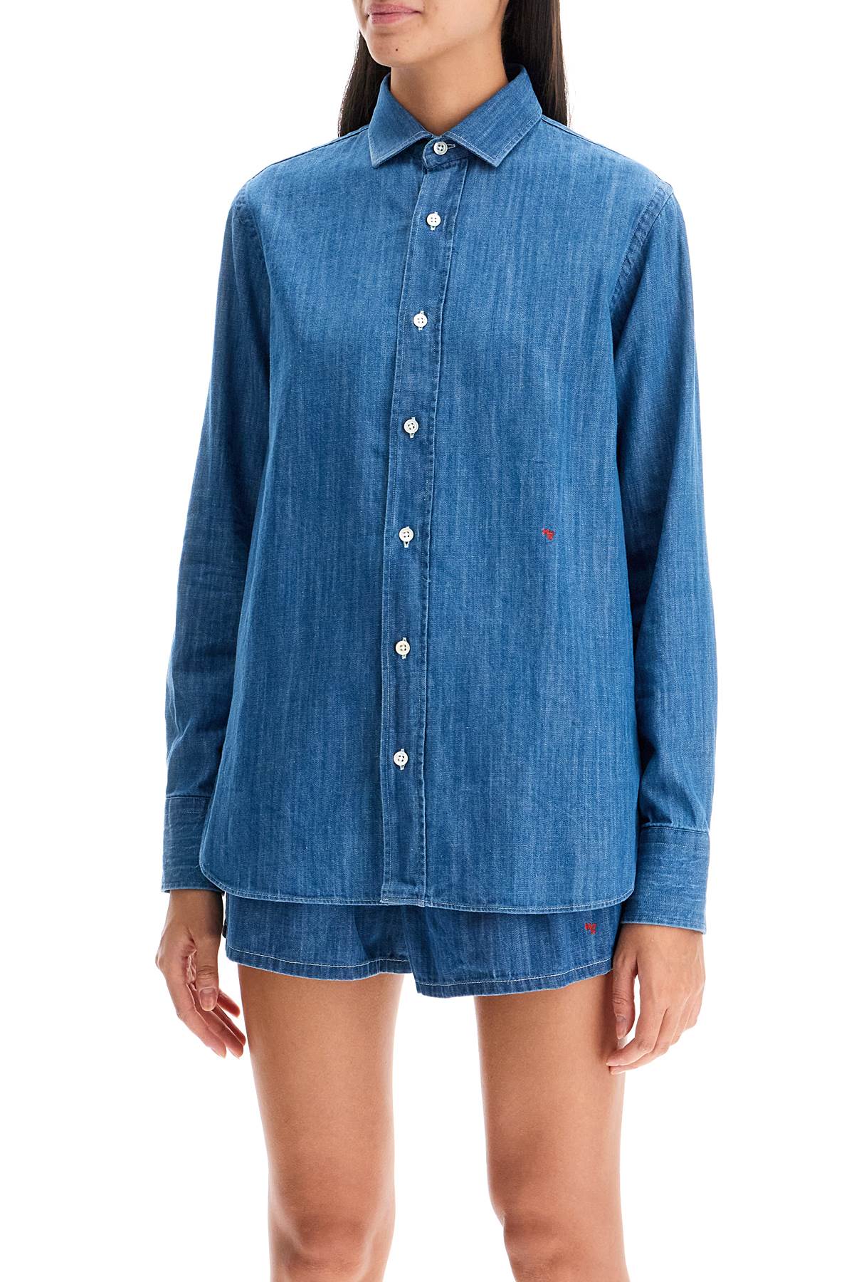 Homme Girls chambray shirt