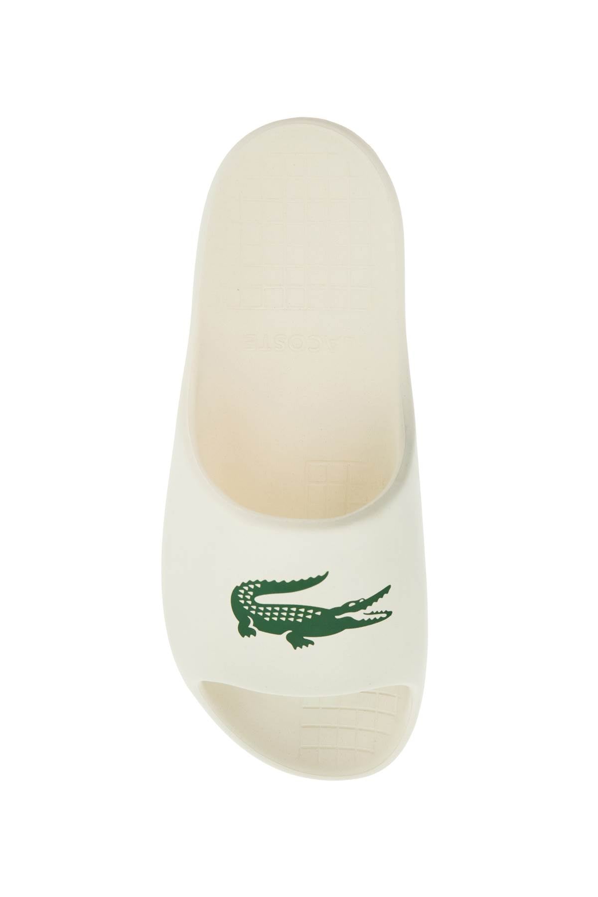 Lacoste Slides Serve 2.0 - White with Original Lacoste Signature