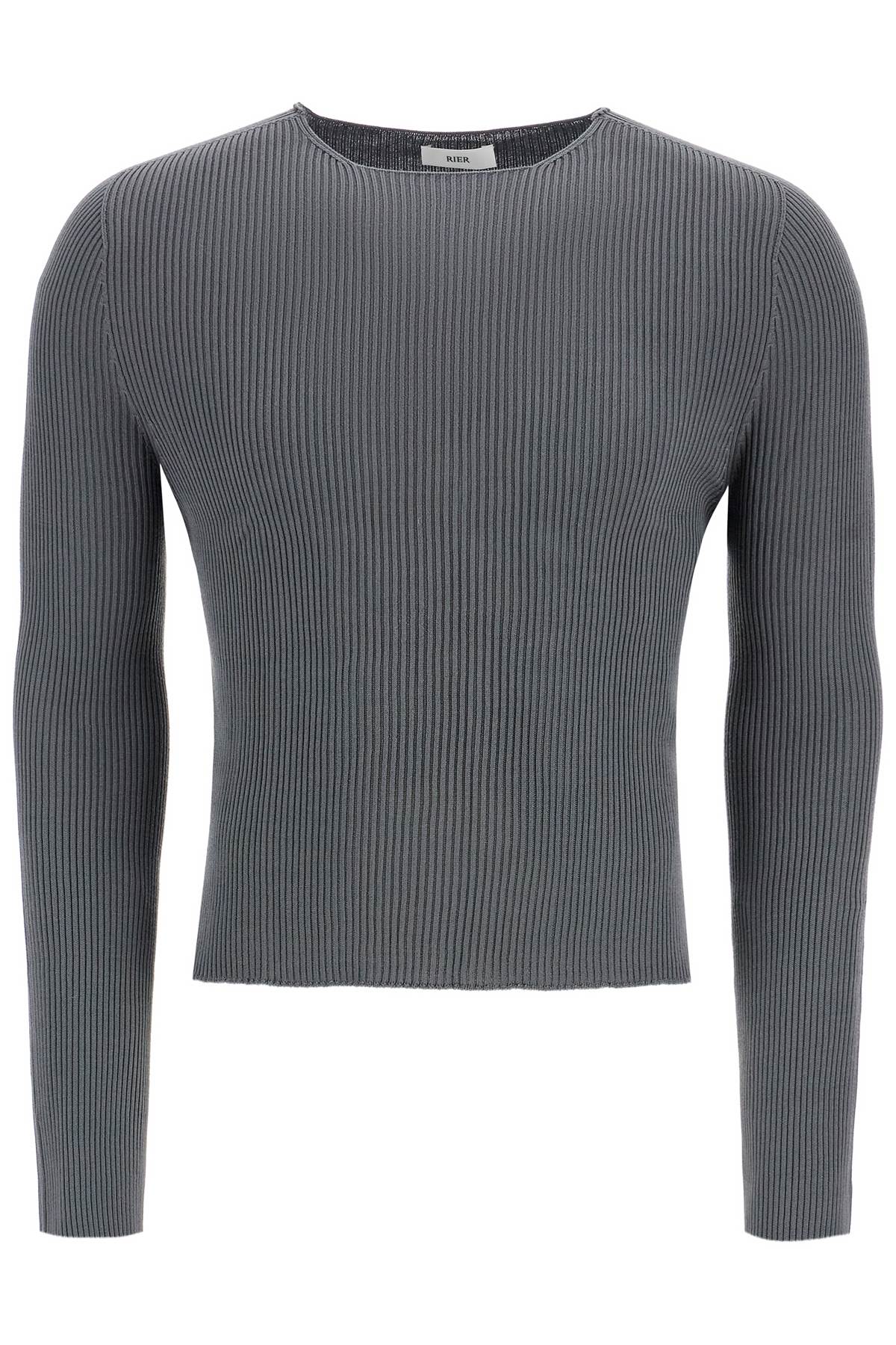 RIER slim fit knit pullover sweater