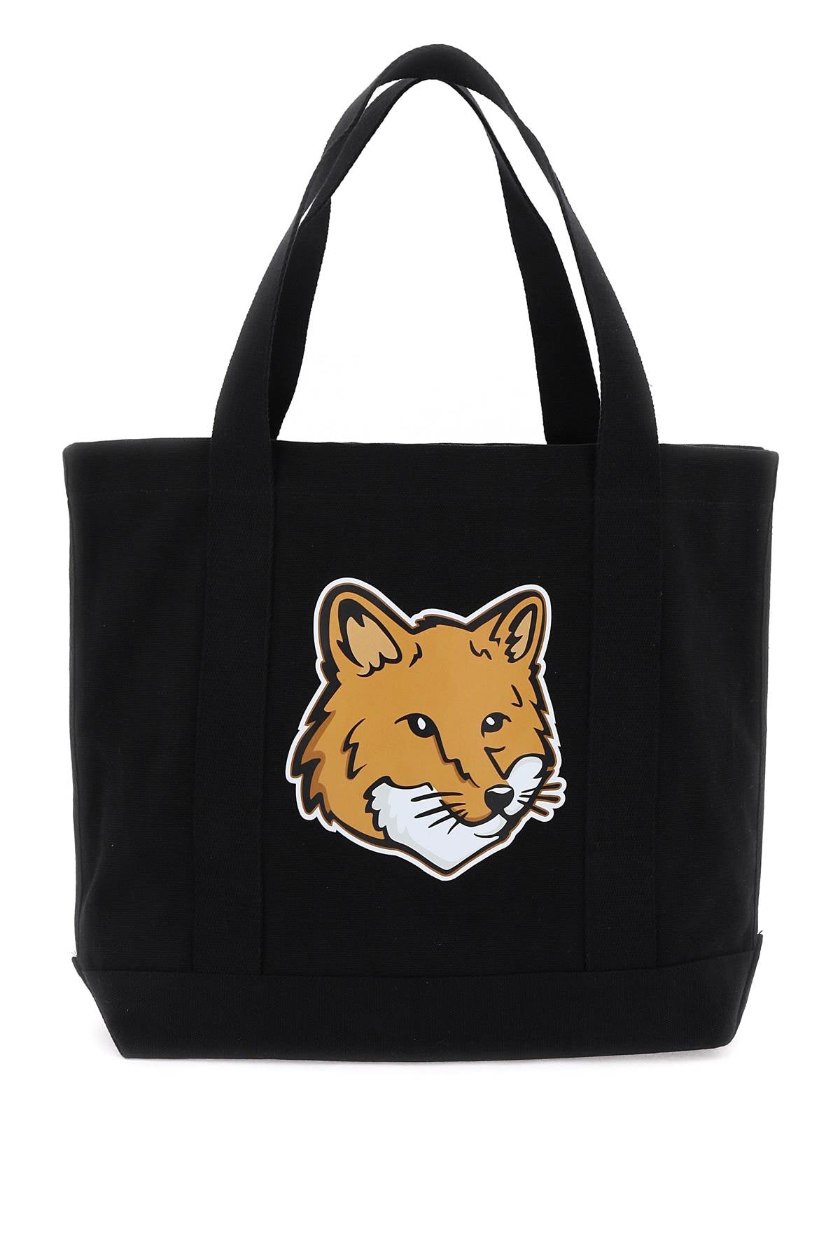 Maison Kitsuné Fox Head Tote Bag