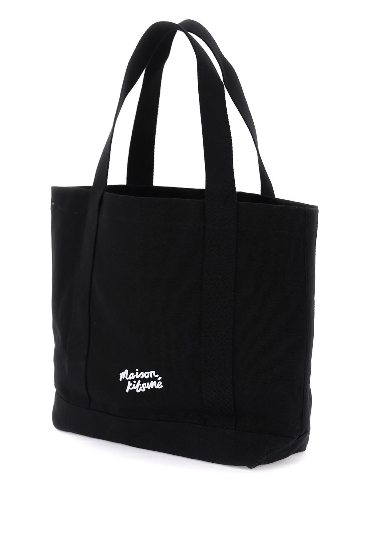 Maison Kitsuné Fox Head Tote Bag