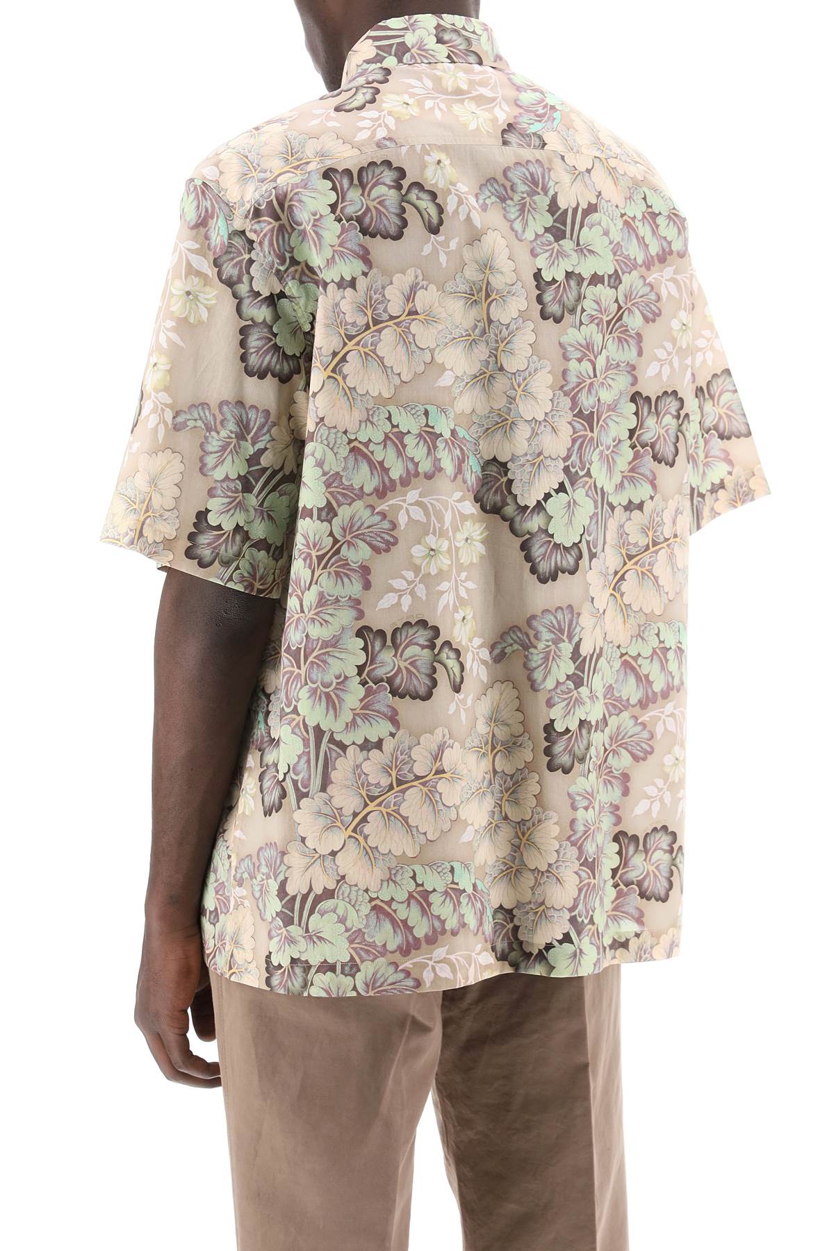 Etro short-sleeved floral shirt