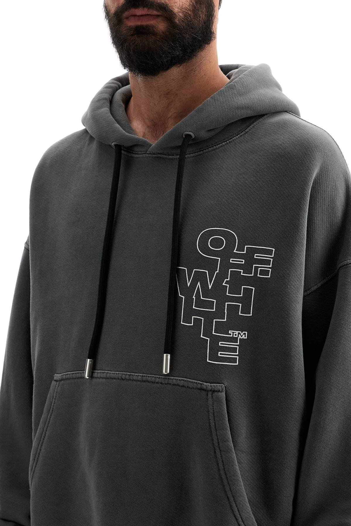 Off-White outline arrow hoodie