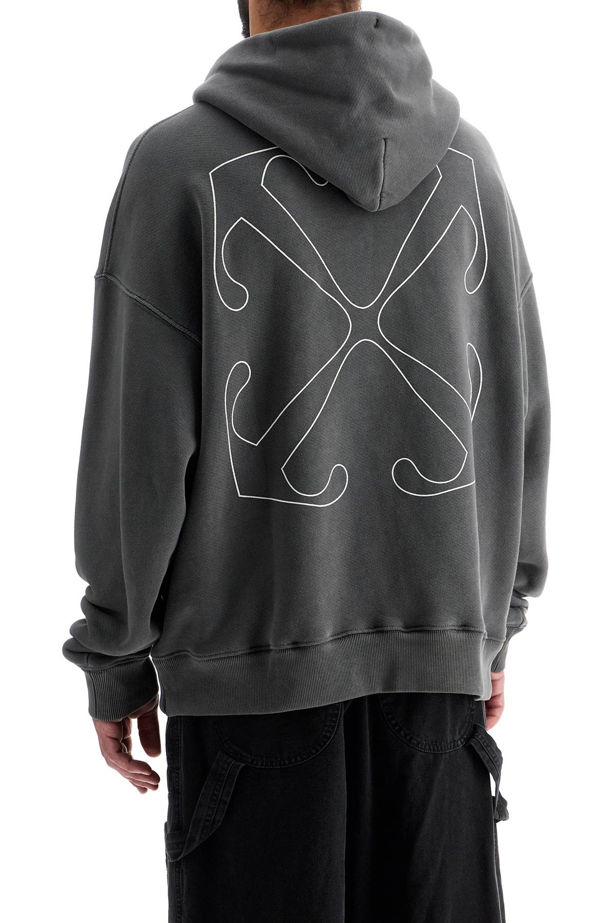 Off-White outline arrow hoodie