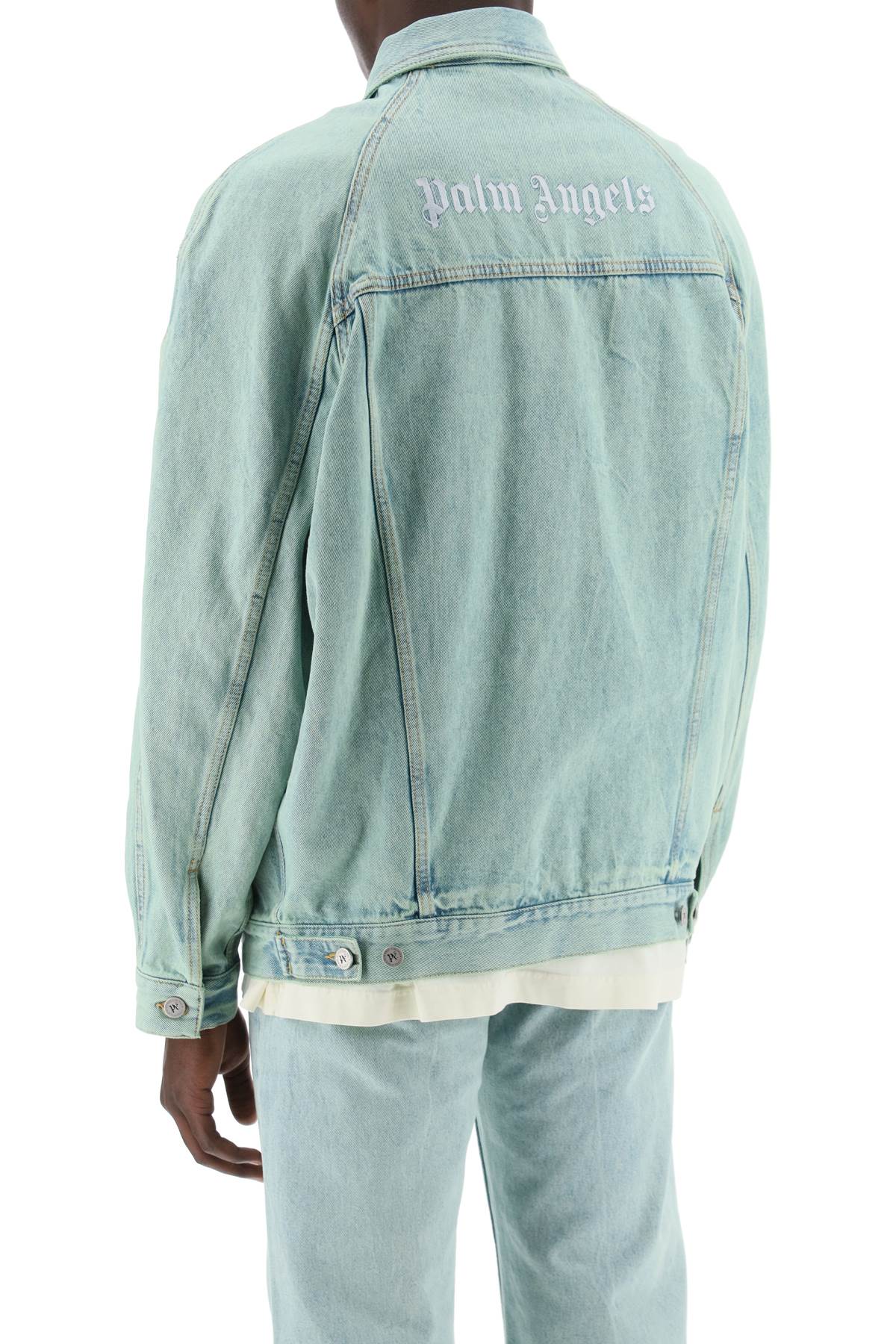 Palm Angels "denim overdye jacket