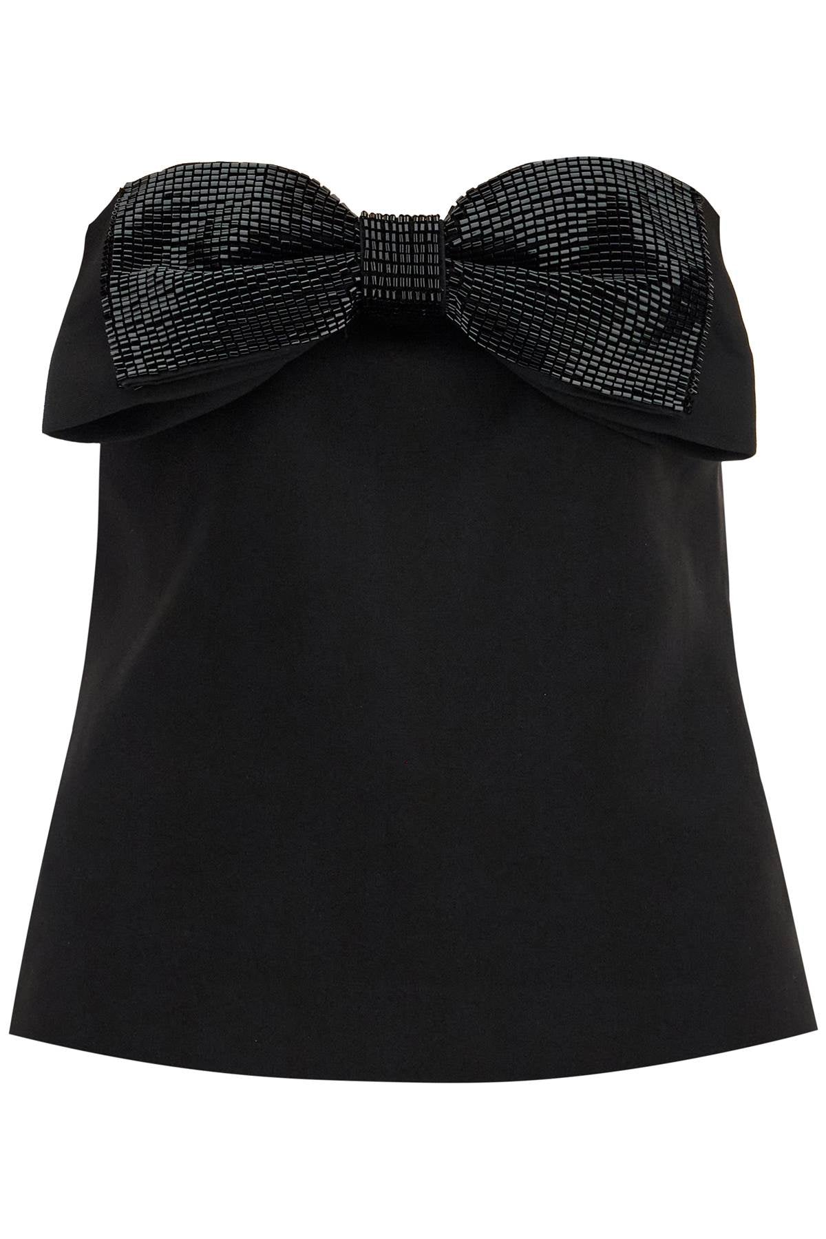 Self Portrait "strapless top with bow