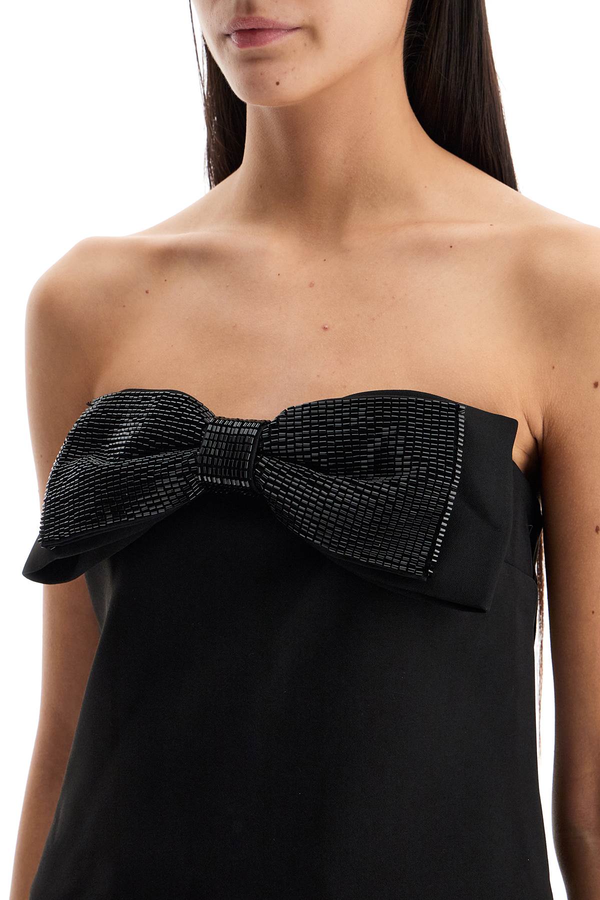 Self Portrait "strapless top with bow