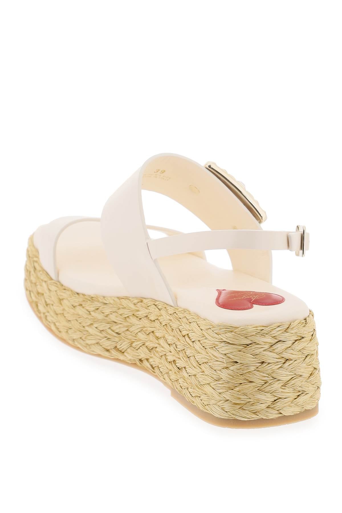 Roger Vivier "crystal buckle espadrilles