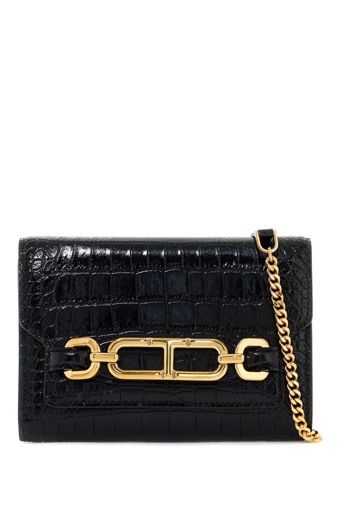 Tom Ford "embossed crocodile leather mini clutch