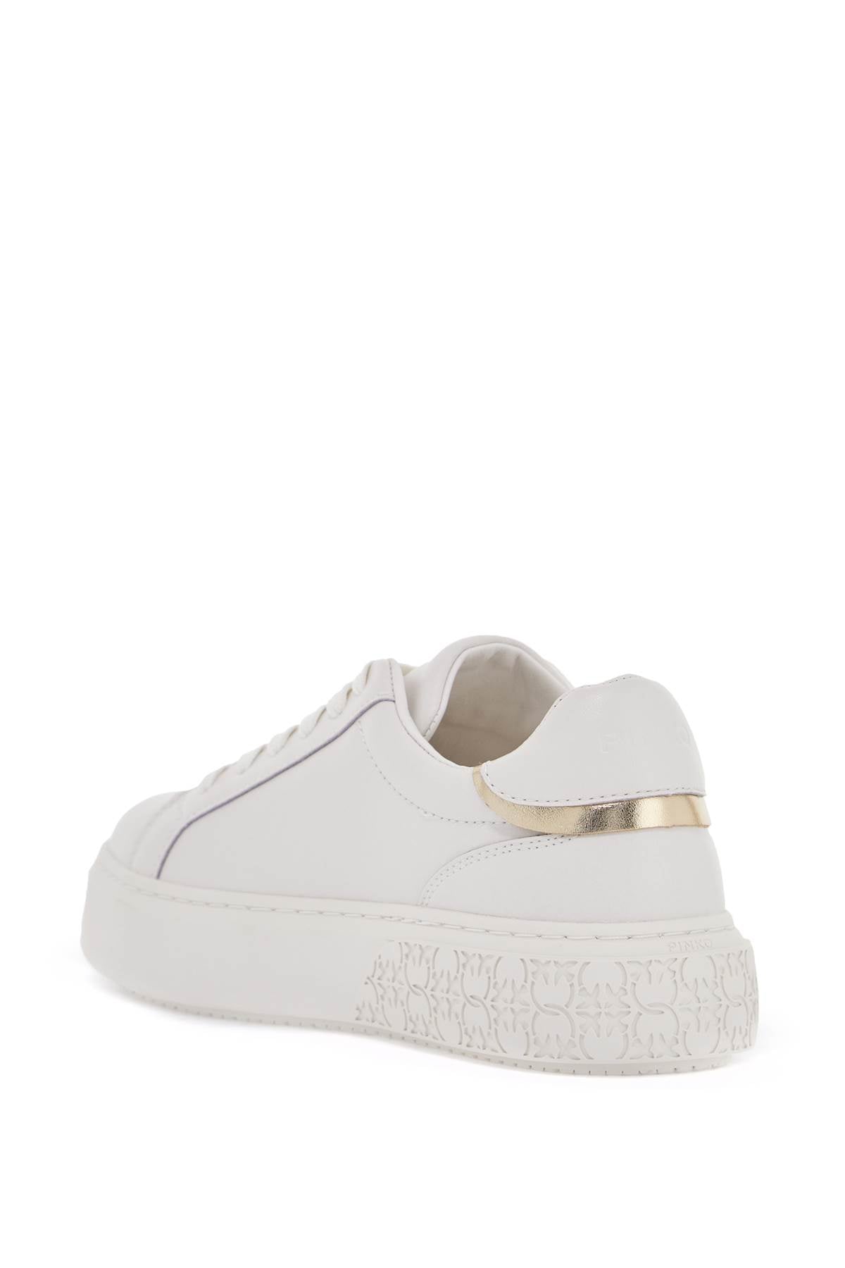 Pinko monogram detail platform sneakers with