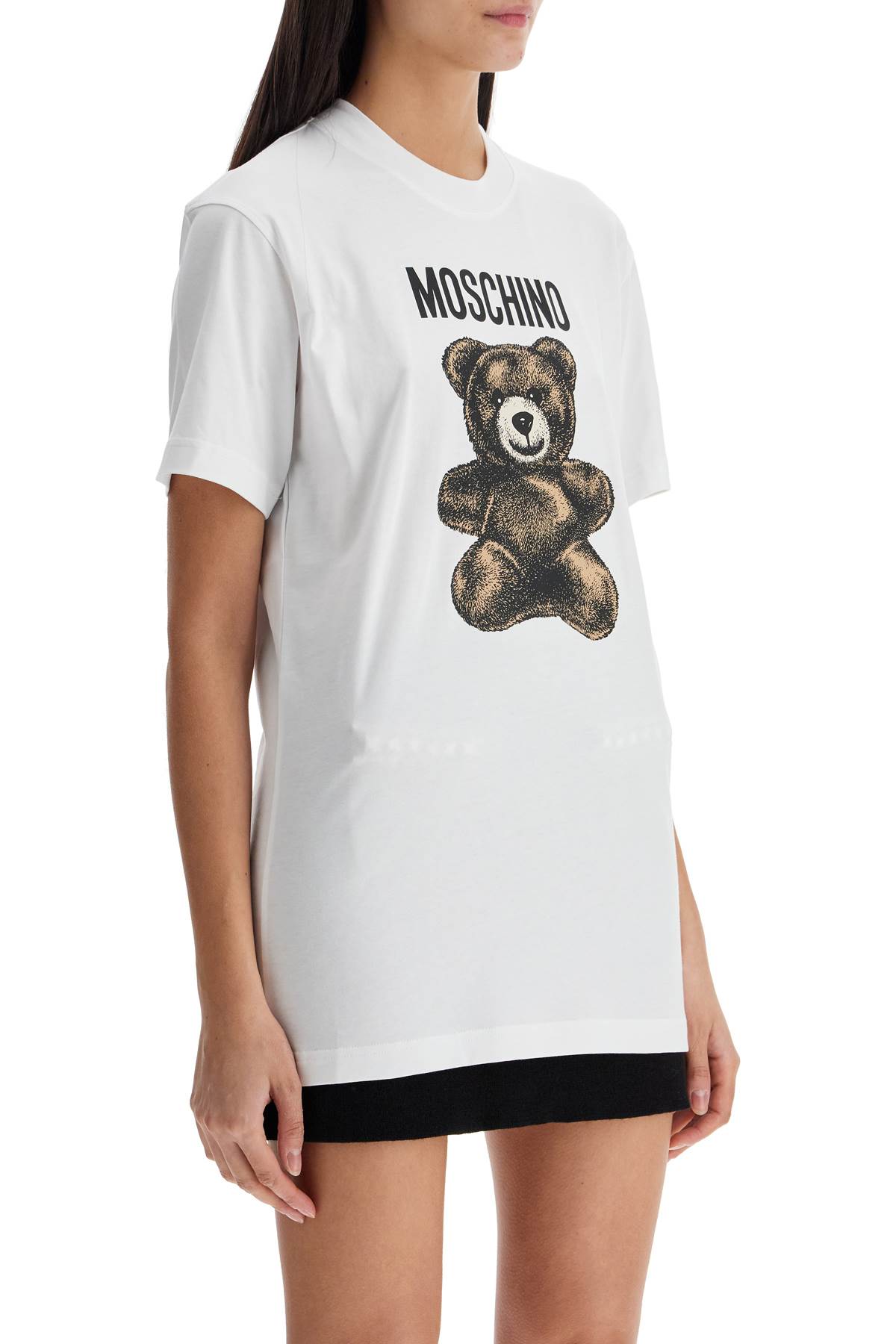 moschino teddy bear print t