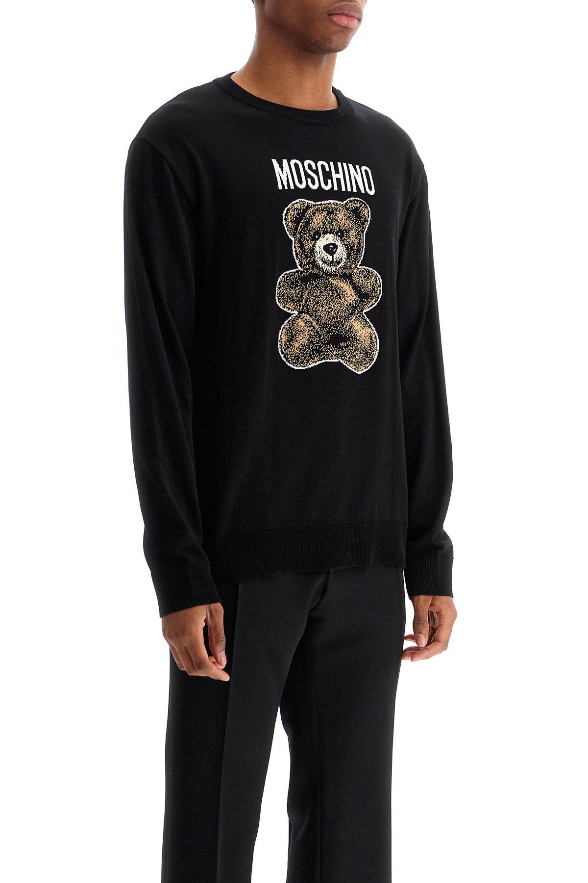 moschino teddy bear cotton t-shirt